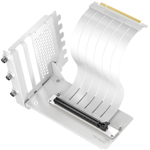 Antec RTX40 PCIE4.0 Riser cable Vertical bracket kit - White Antec RTX40 PCIE4.0 Riser cable Vertical bracket kit - White