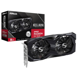 Asrock Radeon RX7600 Challenger 8G OC GDDR6 128-BIT Graphics Card