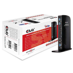 Club 3D CSV-1460 USB 3.0 Dual Display 4K60Hz Docking Station Club 3D CSV-1460 USB 3.0 Dual Display 4K60Hz Docking Station