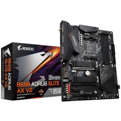 Gigabyte B550 Aorus Elite AX V2 B550 Chipset AMD Ryzen AM4 Socket Motherboard with WiFi