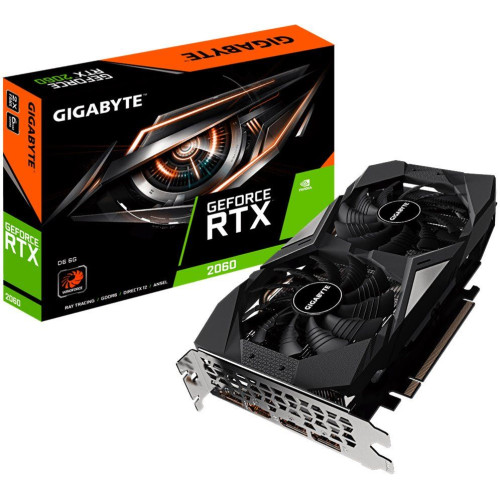 Gigabyte GeForce RTX 2060 D6 6GB GDDR6 192 bit Graphics Card