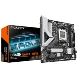 Gigabyte B840M EAGLE WIFI6 B840 Chipset AMD Ryzen AM5 Socket Micro ATX Motherboard Gigabyte B840M EAGLE WIFI6 B840 Chipset AMD Ryzen AM5 Socket Micro ATX Motherboard