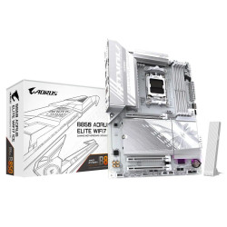 Gigabyte B850 AORUS Elite WiFi7 Ice B850 Chipset AMD Ryzen AM5 Socket ATX Motherboard