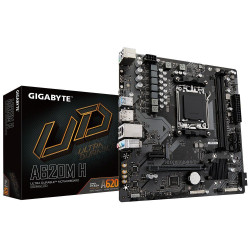 Gigabyte A620M H A620 Chipset AMD Ryzen AM5 Socket Micro ATX Motherboard Gigabyte A620M H A620 Chipset AMD Ryzen AM5 Socket Micro ATX Motherboard