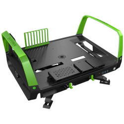 In-Win X-Frame 2.0 Black & Green E-ATX Open Frame Chassis