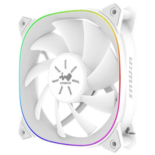 Inwin ASE120 Sirius Extreme White (pure) ARGB Case Fan - 120x120x25mm