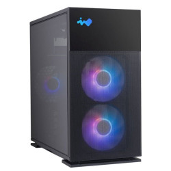 In Win 327 micro-ATX Mini Tower Chassis with Tempered Glass Side Panel