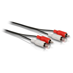 Philips 100 Series 3.0m 2RCA - 2RCA Stereo Audio Cable
