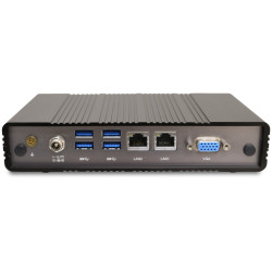 Aopen Industrial player IE-AP300, Atom E3940 1.6GHz, No RAM, 64GB storage, Intel HD graphics, No OS