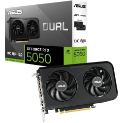 Asus nVidia Geforce RTX 5050 Dual OC 8GB GDDR6 PCI-e 5.0 x16 Graphics card, DP, HDMI