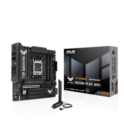 Asus TUF Gaming B850M-PLUS WIFI B850 Chipset AMD Ryzen AM5 Socket Micro ATX Gaming Motherboard