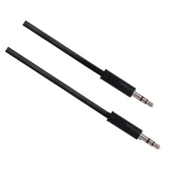 Bounce Cord Series 3.5mm AUX to 3.5mm AUX cable, Black