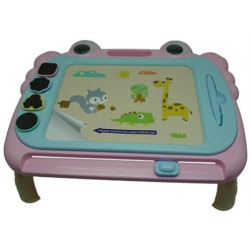 Brainware Pink Large Magnetic Drawing or Writing Board with Stand