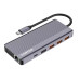 Canyon DS-16 Grey 4k 13 Port USB-C Hub