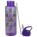 Casey FlipTop 1 Litre Plastic Water Bottle with Drinking Spout - Purple Casey FlipTop 1 Litre Plastic Water Bottle with Drinking Spout - Purple
