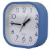Casey bedside square Alarm Clock 12cm - Blue