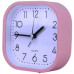 Casey bedside square Alarm Clock 12cm - Pink