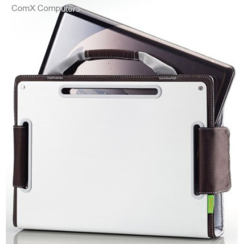 CHoiiX C-MB02-C1 silver / brown 12"-13" notebook ergonomic metal sleeve with handle CHoiiX C-MB02-C1 silver / brown 12"-13" notebook ergonomic metal sleeve with handle