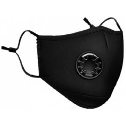 Clinic Gear Black Adult Respiratory Masks