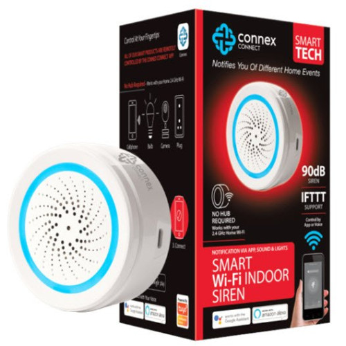 Connex Smart WiFi Indoor Siren Alarm Connex Smart WiFi Indoor Siren Alarm