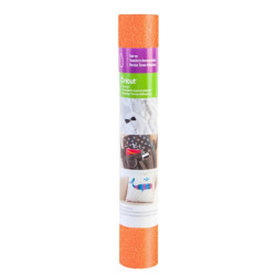 Cricut Fluorescent Orange Glitter Iron-On 30x48cm