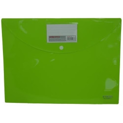 DLOffice A4 Carry Folder with Press Stud on flap Green - easily stores A4 documents DLOffice A4 Carry Folder with Press Stud on flap Green - easily stores A4 documents