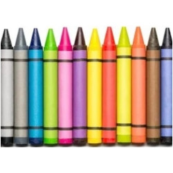 Edo Wax Crayons 8mm - pack of 24 Edo Wax Crayons 8mm - pack of 24
