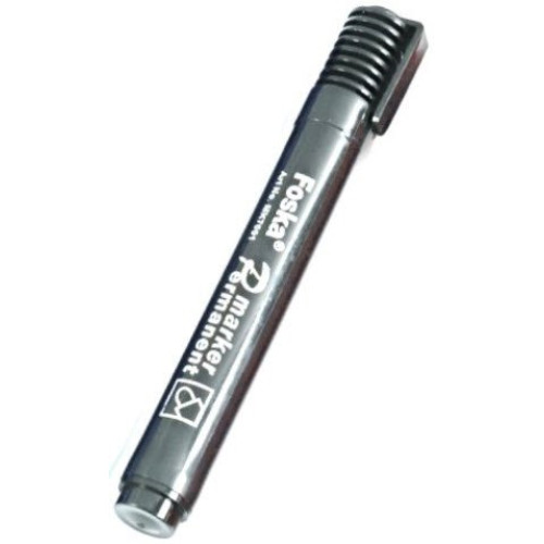 Foska Black Permanent Marker - Single