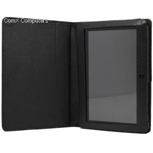 Geeko Velocity Black Leather Like Cover