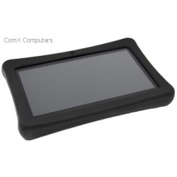 Geeko Velocity Black Tablet Rubber Cover Geeko Velocity Black Tablet Rubber Cover