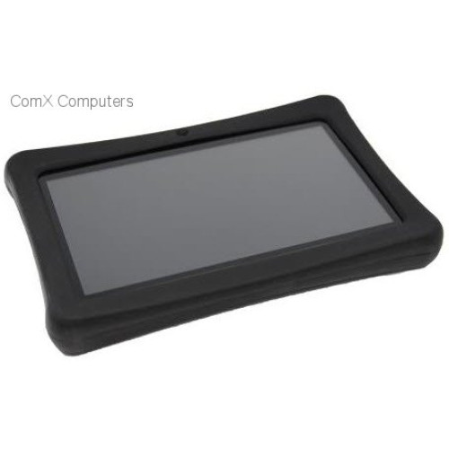 Geeko Velocity Black Tablet Rubber Cover