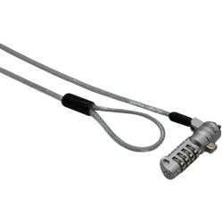 Gizzu nano security cable with combination lock