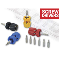 Goldtool 7 piece star Micro screwdriver Yellow