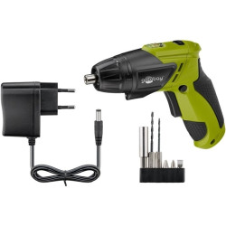 Goobay Mini Cordless Screwdriver 3.6V with LED light