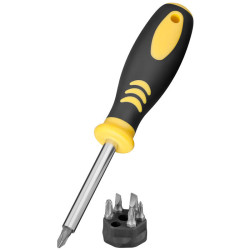 Goobay fixPOINT screwdriver with Magnetic Bit-Holder