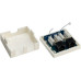 Goobay 2 Port RJ45 CAT6 UTP Surface Mount installation box - White