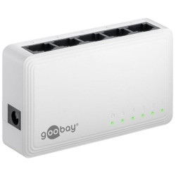 Goobay 5 port Gigabit Ethernet Unmanaged Switch