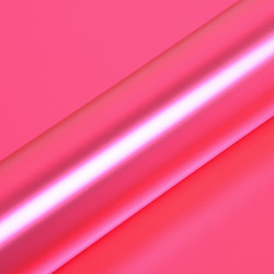 Hexis HX30 Prem Cast Sat 1370mm x 25m - Super Chrome Rose Pink