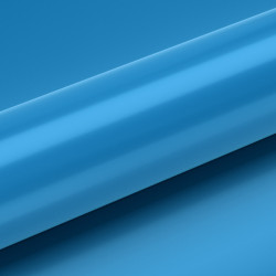 Hexis HX20 Prem Cast Film sat 1520mm x 25m - Light Racing Blue