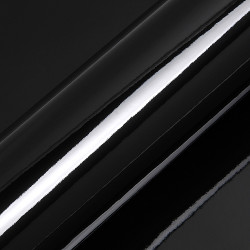 Hexis Ecotac E3000 Monomeric PVC Film Gloss 80mic 1520mm x 30m - Coal Black