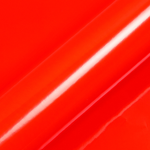 Hexis Fluorescent Polymeric Film 60mic 1230mm x 20m - Red