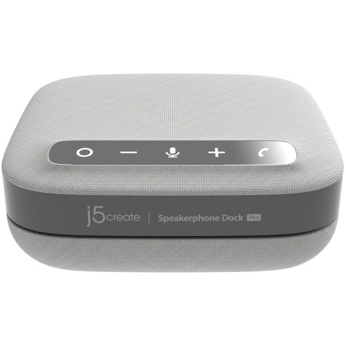 J5create JCDS337 9-in-1 Dual 4K Speakerphone Dock Pro - with Meeting controls J5create JCDS337 9-in-1 Dual 4K Speakerphone Dock Pro - with Meeting controls