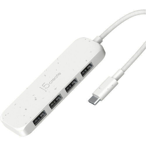 j5 create JCH342 Eco-Friendly USB-C to 4 port Type-C & Type-A Gen 2 10Gbps Hub