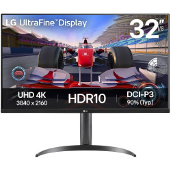 LG 32UR550K-B UltraFine 31.5" VA 4K UHD 3840x2160 Monitor, HDMI, DP