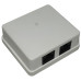 LinkQnet RJ45 CAT 6 Double Wall Mount Surface Box