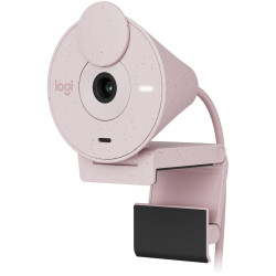 Logitech Brio 300 Full HD 1920x1080 Webcam - Rose - USB Logitech Brio 300 Full HD 1920x1080 Webcam - Rose - USB