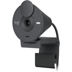Logitech Brio 300 Full HD 1920x1080 Webcam - Graphite - USB Logitech Brio 300 Full HD 1920x1080 Webcam - Graphite - USB