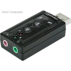 Manhattan Hi-Speed USB 3-D 7.1 Sound Adapter
