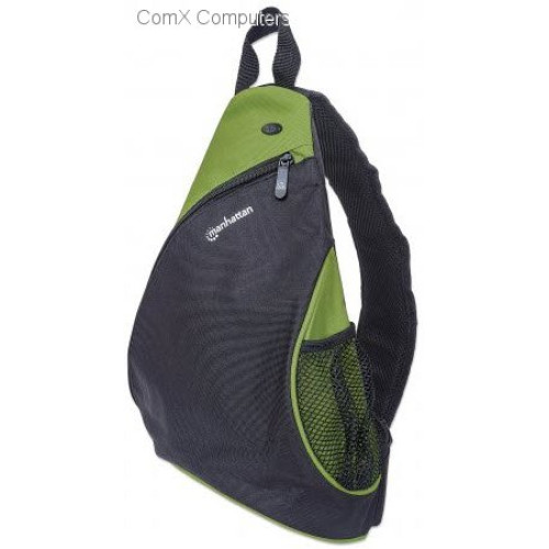 Manhattan Dashpack Black & Green 12" Lightweight Notebook Bag Manhattan Dashpack Black & Green 12" Lightweight Notebook Bag