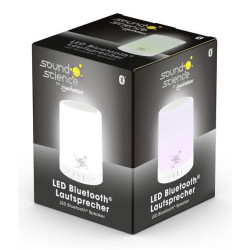 Manhattan Sound Science LED Bluetooth Speaker Manhattan Sound Science LED Bluetooth Speaker
